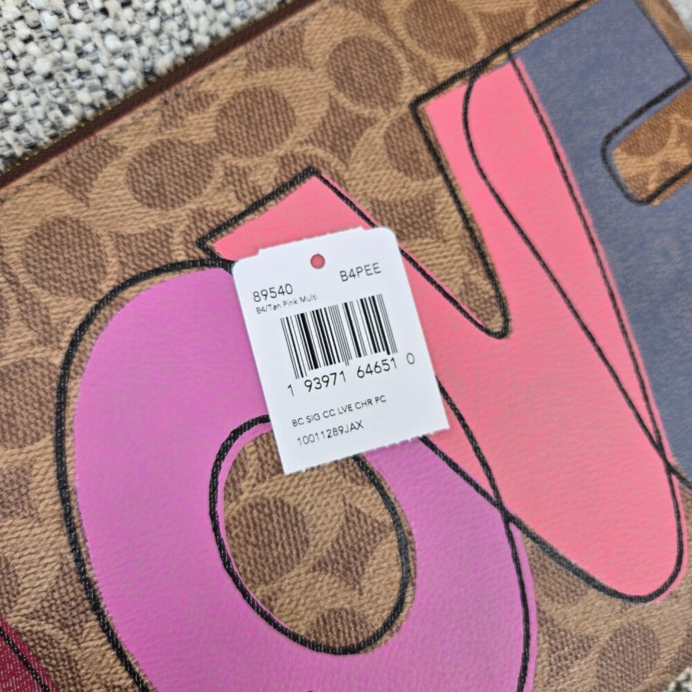 Coach Charlie Pouch In Signature Canvas - Picture 8 of 16